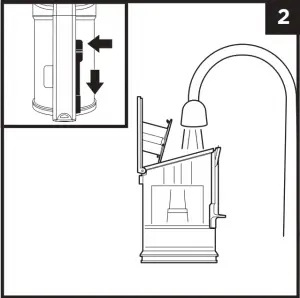 REMOVING AND CLEANING THE DUST CUP 2