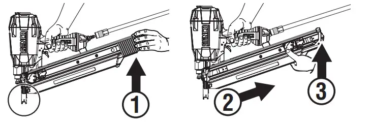 SENCO FN81T1 Full Round Head Framing Nailer - Figure 8.
