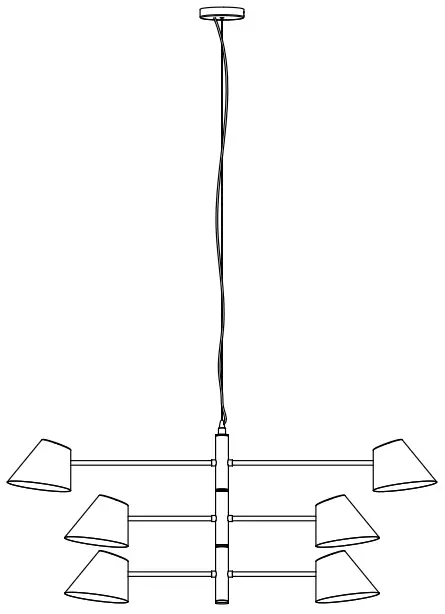 NOVA LIFE 53216-006-71 Interior Pendant