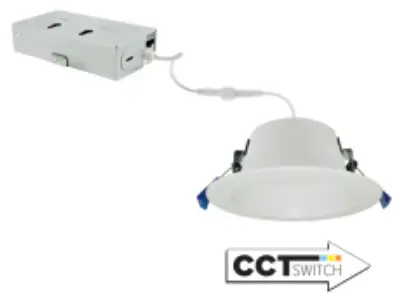 ELCO Lighting ERT495CT5DXW 4 Inch LED Recessed Downlights