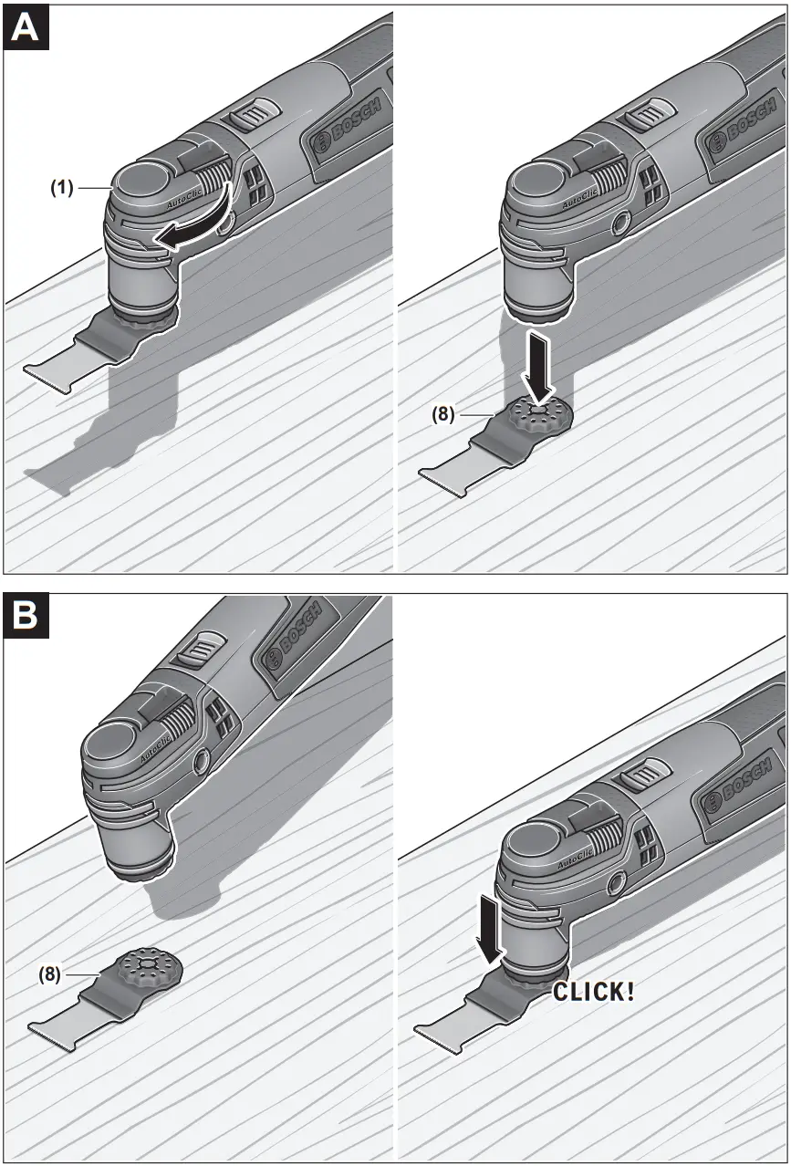 BOSCH PMF 250 CES Starlock Multi Tool - Figure 2