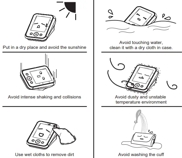 Easy@Home Digital Blood Pressure Monitor-24