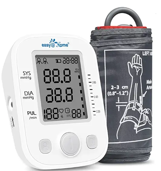 Easy@Home Digital Blood Pressure Monitor-PRODUXCT
