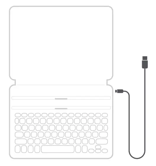 CHARGING YOUR KEYBOARD