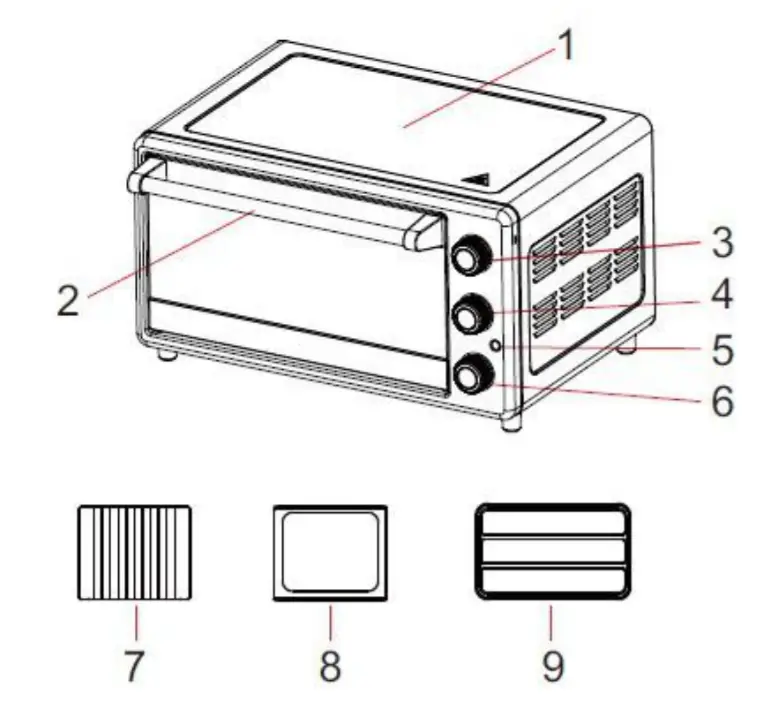 TOSHIBA WTR-M18ASS 2L 6-Slice Convection Toaster Oven - overview