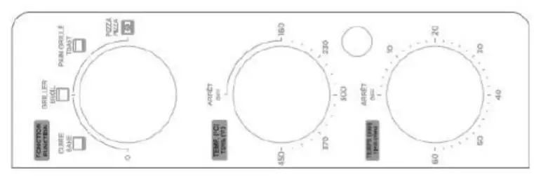 TOSHIBA WTR-M18ASS 2L 6-Slice Convection Toaster Oven - time set