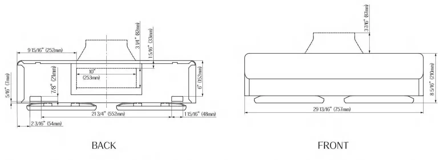 FOTILE UQS3001, UQG3002 Pixie Air Series Range Hood fig 11