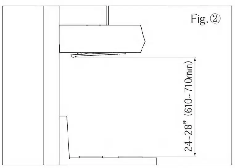 FOTILE UQS3001, UQG3002 Pixie Air Series Range Hood fig 13