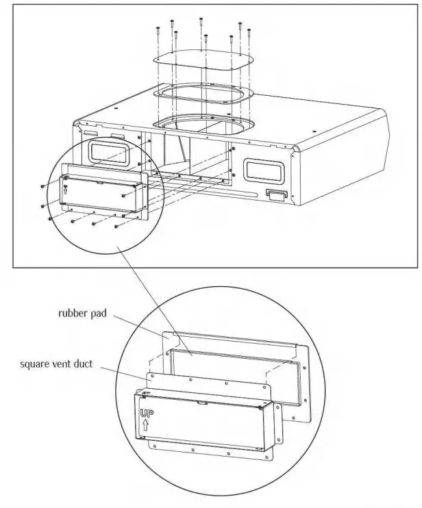 FOTILE UQS3001, UQG3002 Pixie Air Series Range Hood fig 17