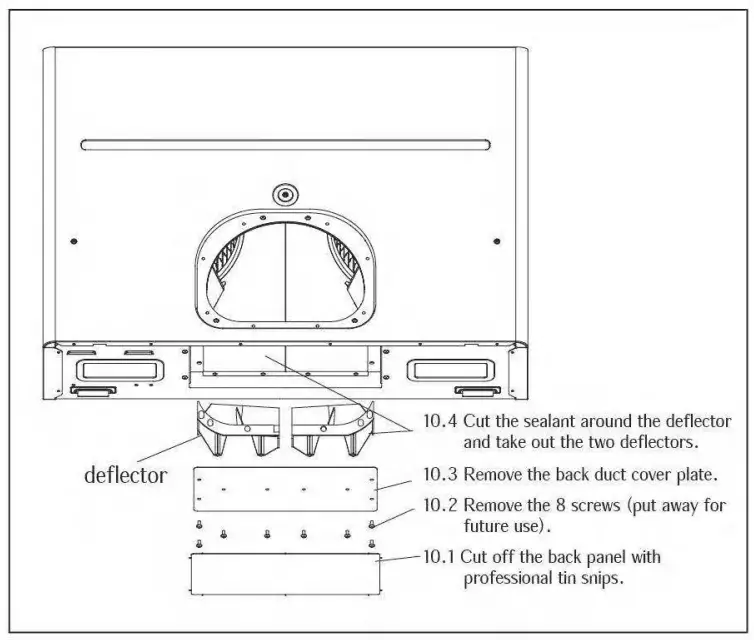 FOTILE UQS3001, UQG3002 Pixie Air Series Range Hood fig 18