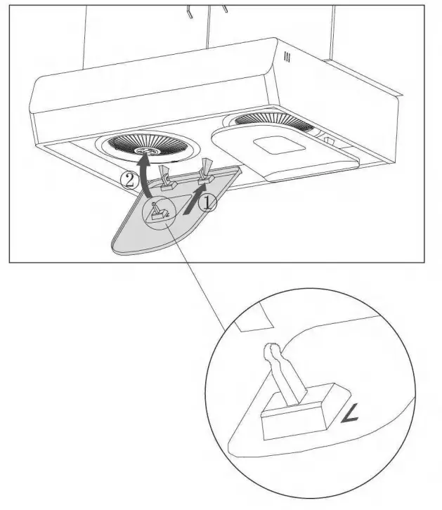 FOTILE UQS3001, UQG3002 Pixie Air Series Range Hood fig 20