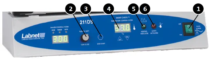 Labnet-211DS-Digital-Shaking-Incubator-Instruction-FIG-1
