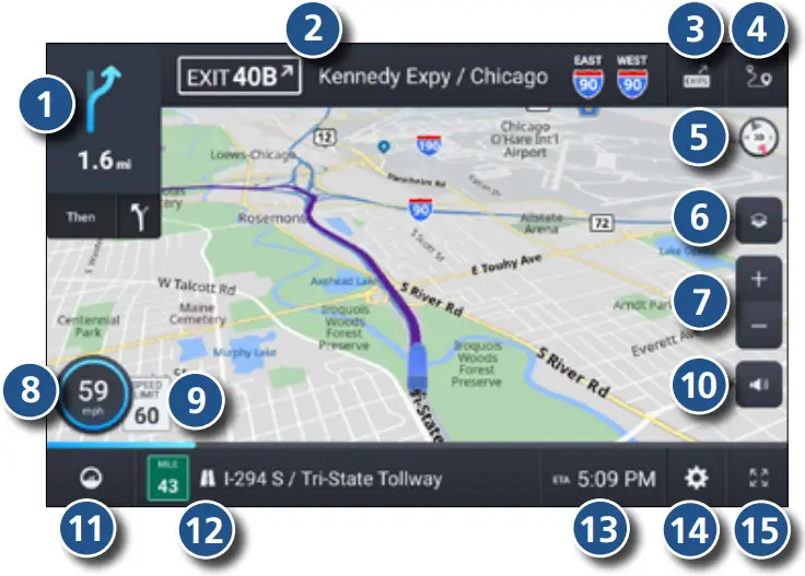 TND - Route Map Window