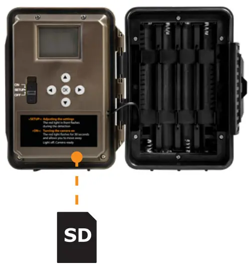 SPYPOINT Force-20 Trail Camera -INSERT AN SD CARD
