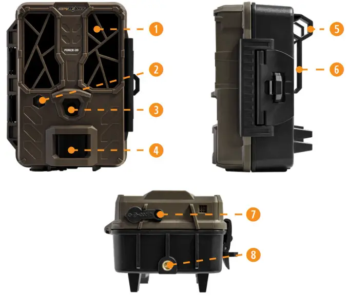 SPYPOINT Force-20 Trail Camera -pc3