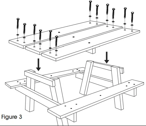 ULINE H-2563 6' A-Frame Picnic-fig 3