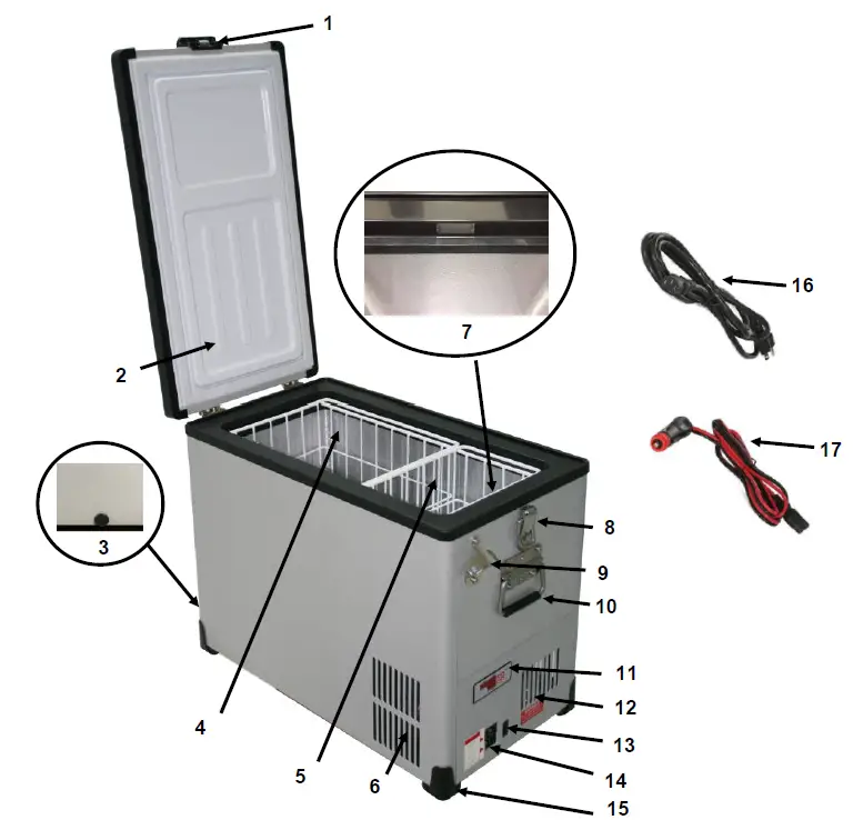 HP-FM-452SG-Portable-Refrigerator-user-manual (1)