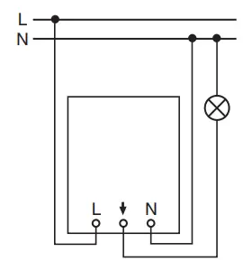 merten ARGUS 220 Motion Detector - Installation options