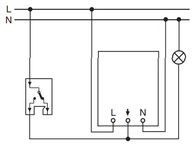 merten ARGUS 220 Motion Detector - automatic mode