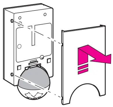 merten ARGUS 220 Motion Detector - feel it hit the stop