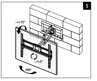 hama-118124-TV-Wall-Bracket-FIG7