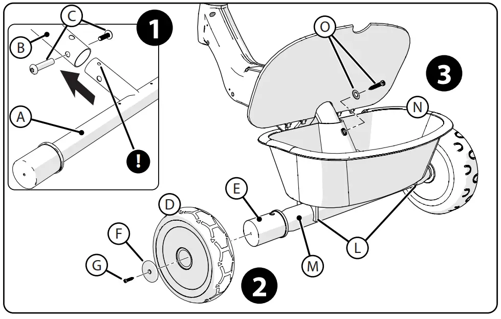 HUFFY n 2 Balance Bike - Assembly