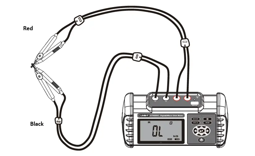 UNI-T-UT620C-Digital-Micro-Ohm-Meter-Instruction-FIG-21