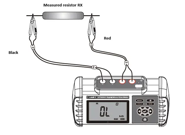 UNI-T-UT620C-Digital-Micro-Ohm-Meter-Instruction-FIG-4