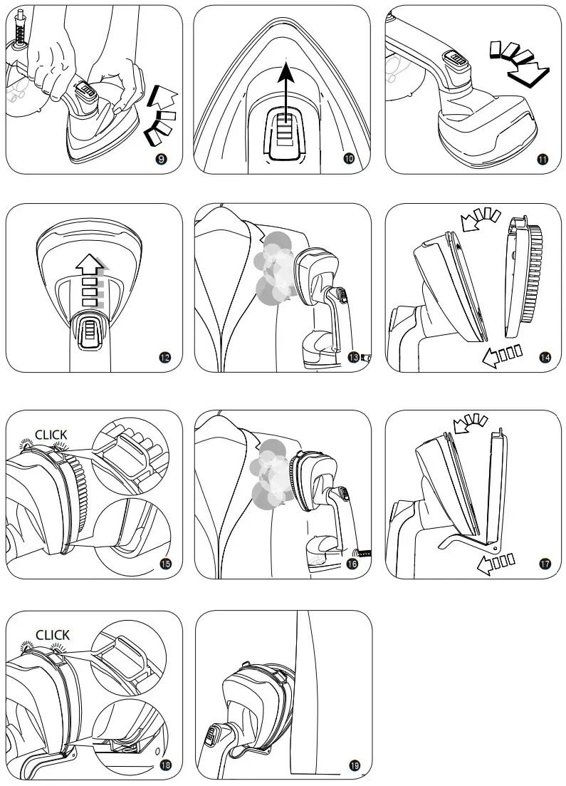 KENWOOD GSP40 Garment Steamer And Iron - FIGURTE 2