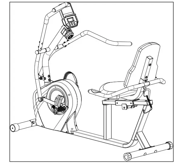 SUNNY HEALTH FITNESS SF-RB4936 Cross Trainer Magnetic Recumbent Bike with Arm Exercisers -