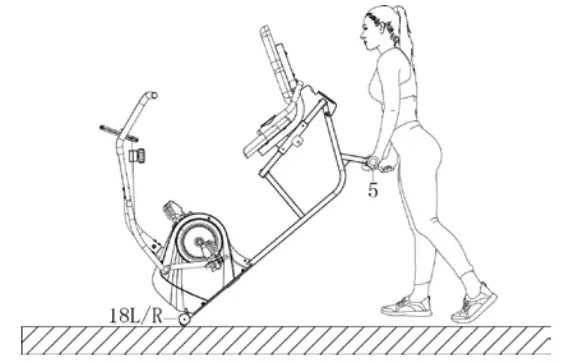SUNNY HEALTH FITNESS SF-RB4936 Cross Trainer Magnetic Recumbent Bike with Arm Exercisers - Fig 14