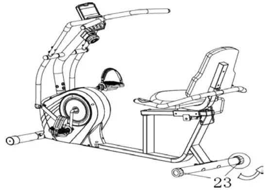 SUNNY HEALTH FITNESS SF-RB4936 Cross Trainer Magnetic Recumbent Bike with Arm Exercisers - Fig 15
