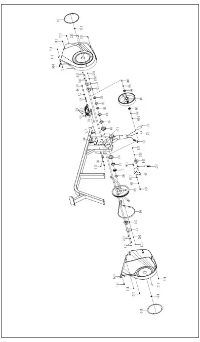 SUNNY HEALTH FITNESS SF-RB4936 Cross Trainer Magnetic Recumbent Bike with Arm Exercisers - Fig 2