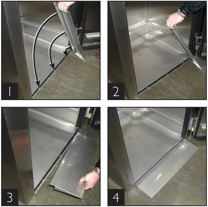 true STR1HPT 1S 1S Solid Swing Door Insulated Pass Thru Heated Holding Cabinet - Figure 6