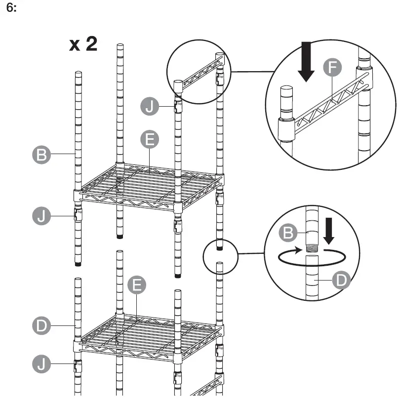 amazon basics B0798DTVL8 Expandable Metal Organizer 7