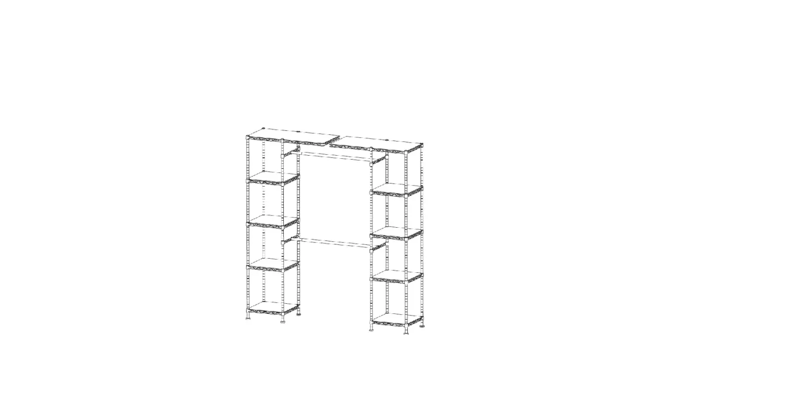 Amazon Basics B0798dtvl8 Expandable Metal Organizer Instruction Manual