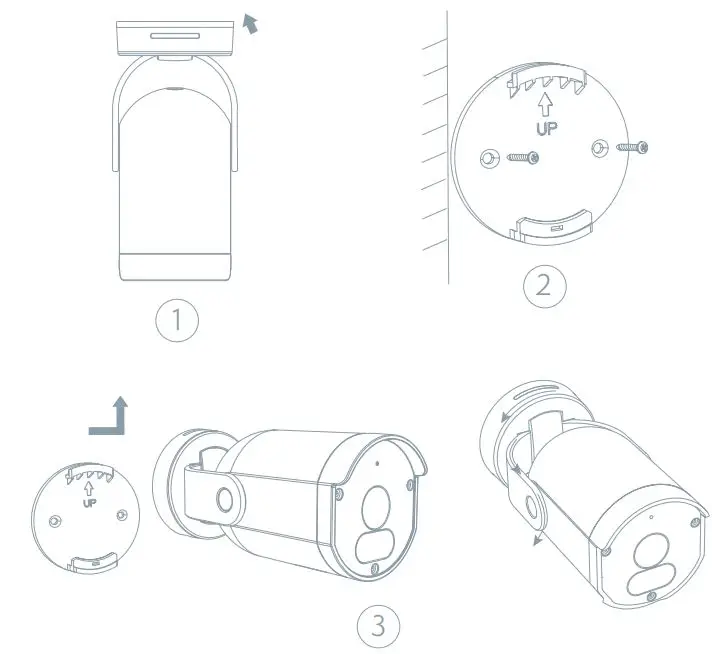 TESLA TSL-CAM-BULLET8S Smart Camera Outdoor (2022) User Manual - INSTALL