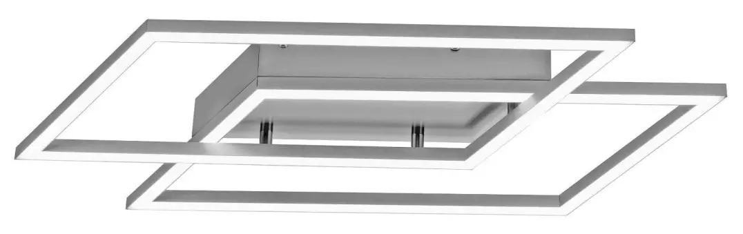 lampenwelt 7620078 LED Deckenlampe Quadra -