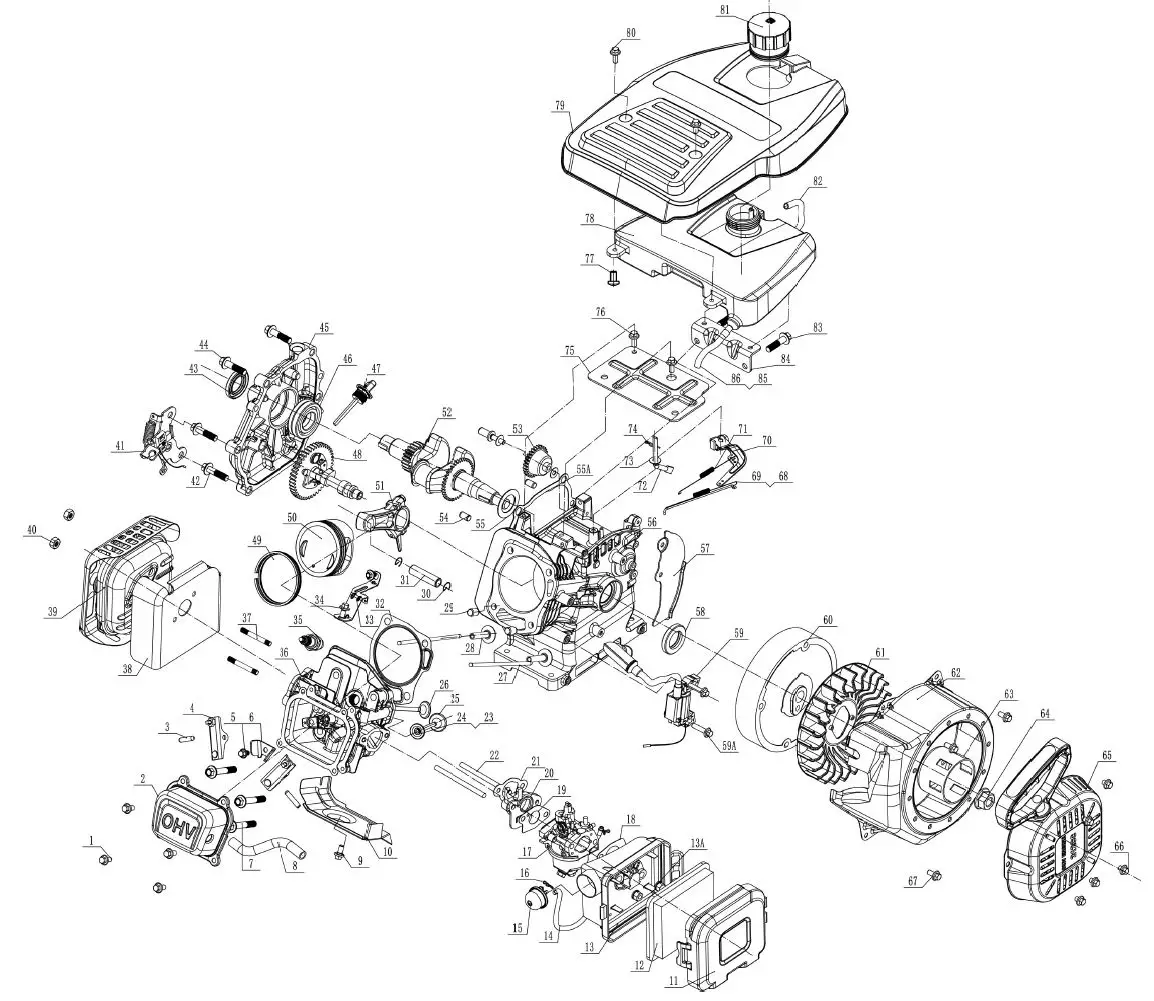POWERSMART DB2321SH Power Smart Gas Powered-14