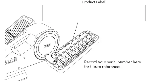 Cubii F4B2AQU JR2+ Compact Seated Elliptical Machine 3