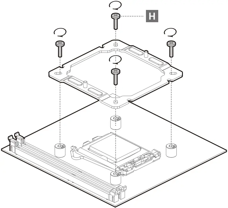 DEEPCOOL AG400 Series Single Tower CPU Cooler B02