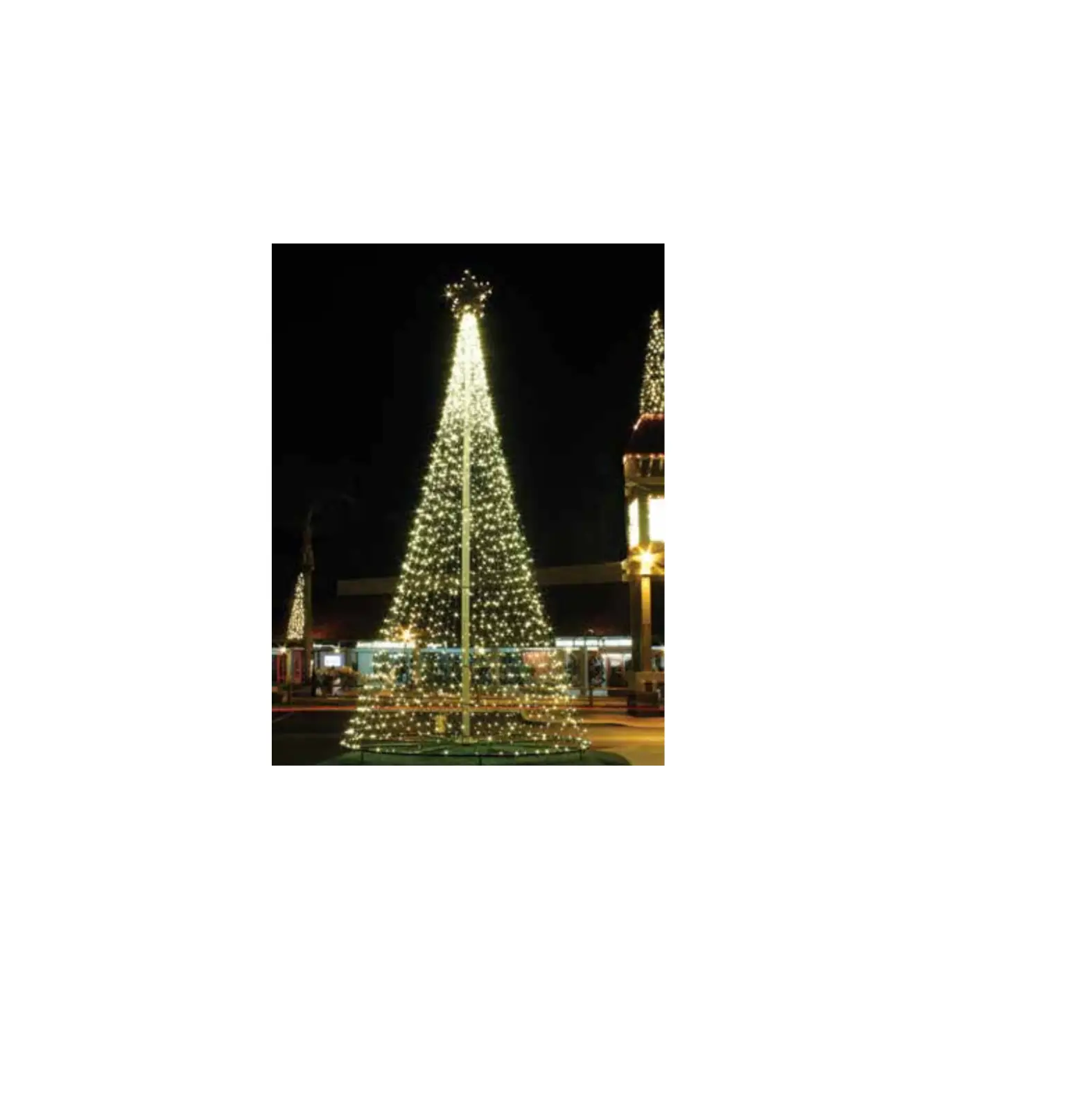 Dekra-lite 25' Flag Pole Tree Of Lights Collection Instruction Manual