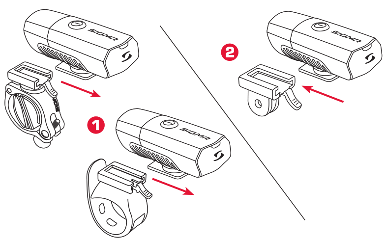 SIGMA Buster 300 Bicycle Lighting LED Lumen - 4