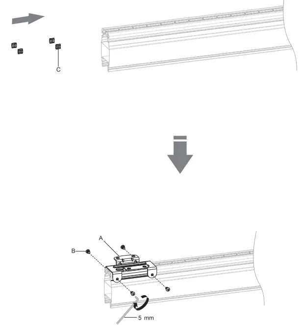 HAGOR 3209 CPS - Rail Adapter for Alu Pillar - 3