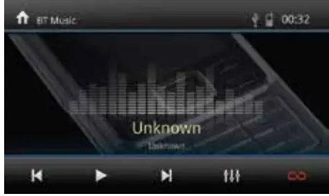 BLAUPUNKT Car Multimedia Dakota BP800PLAY-Audio playback via Bluetooth streaming