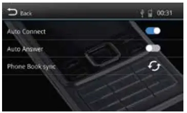 BLAUPUNKT Car Multimedia Dakota BP800PLAY-Bluetooth settings