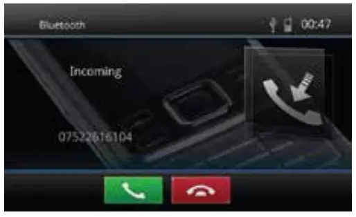 BLAUPUNKT Car Multimedia Dakota BP800PLAY-Telephone mode2