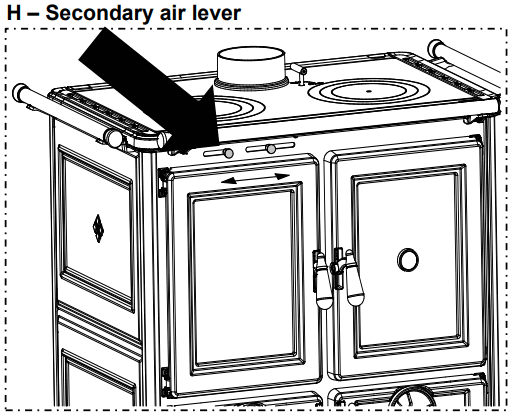 THERMOROSSI AP THERM 028 Free Line Wood Cookers - fig 9