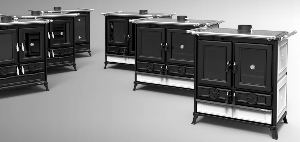 THERMOROSSI AP THERM 028 Free Line Wood Cookers