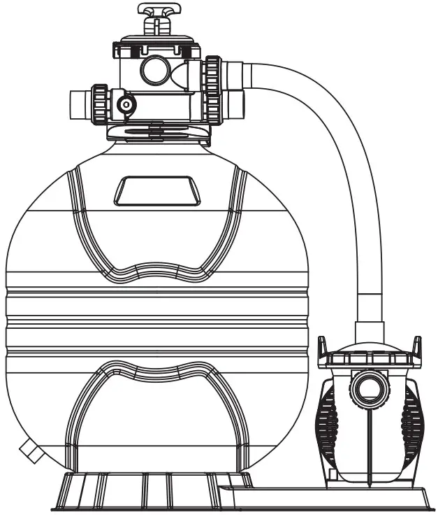 Emaux water technology FSM17 6W SPH075 FSM Series Sand Filtration System